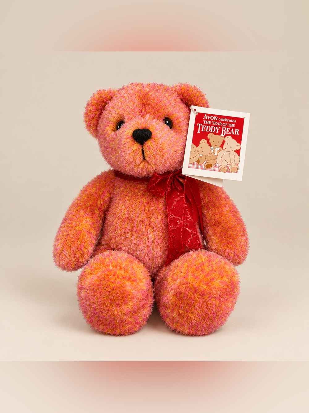 2002 Avon "Year of the Teddy Bear" 100th Anniversary plush teddy. bear